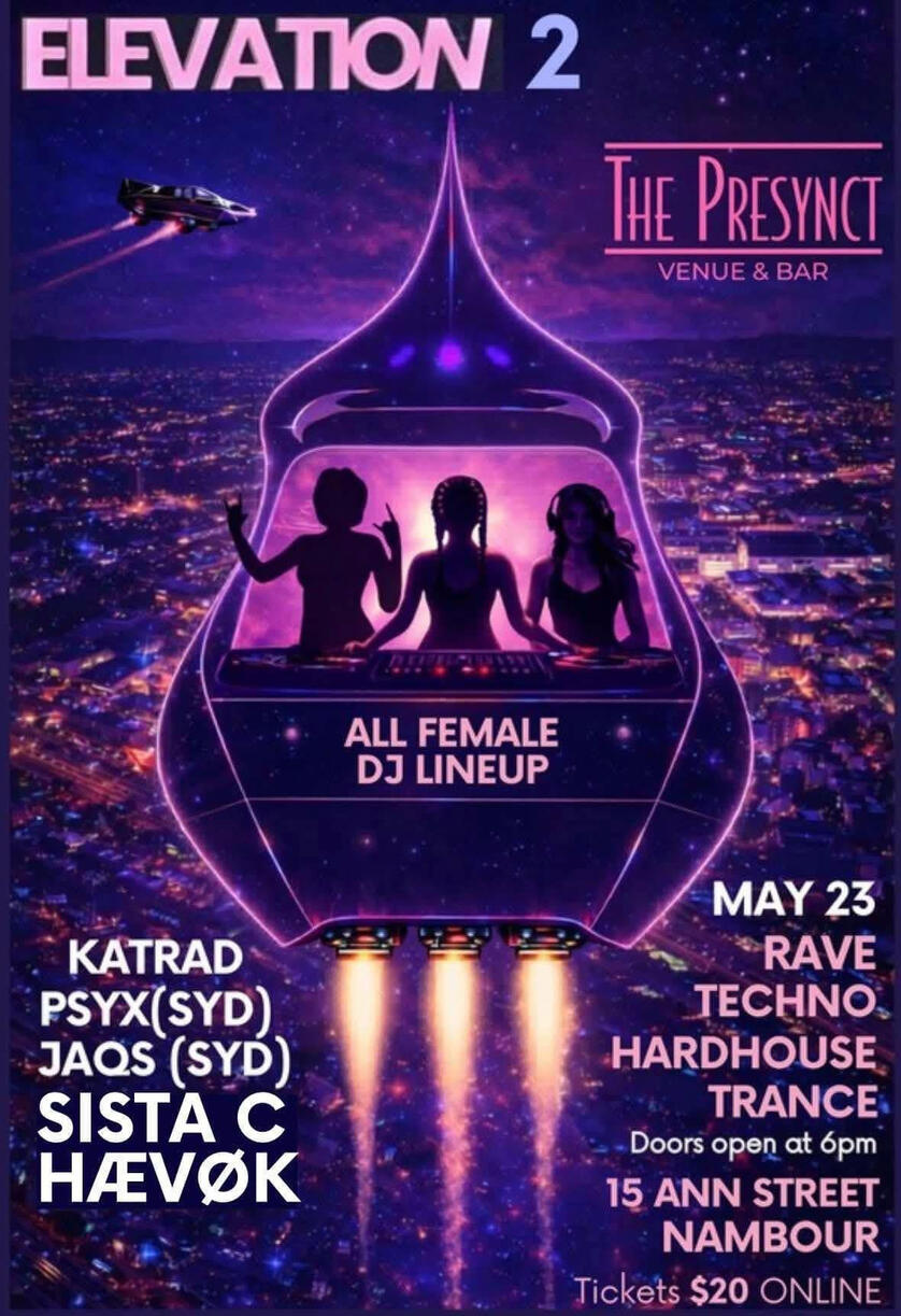 Resident All Female DJ Series Nambour Sunshine Coast Qld Australia Resident All Female DJ Series Nambour Sunshine Coast Qld Australia