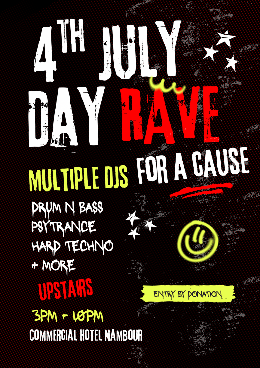 Fundraising Rave to Support Fellow DJ Fundraising Rave to Support Fellow DJ